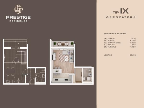 Prestige Residence - A -- stan 14