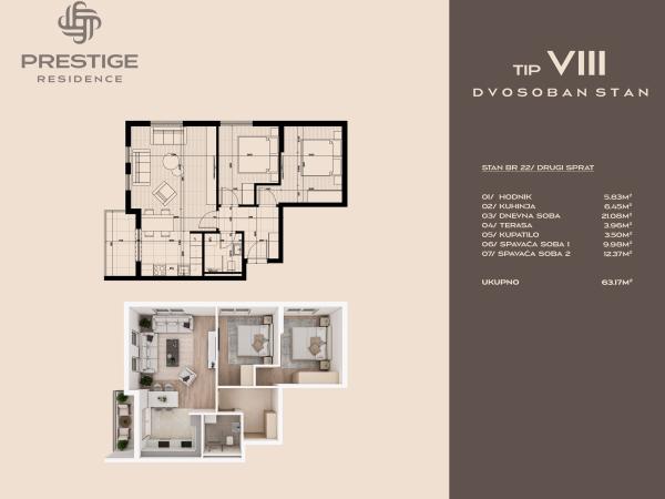 Prestige Residence - B -- stan 22